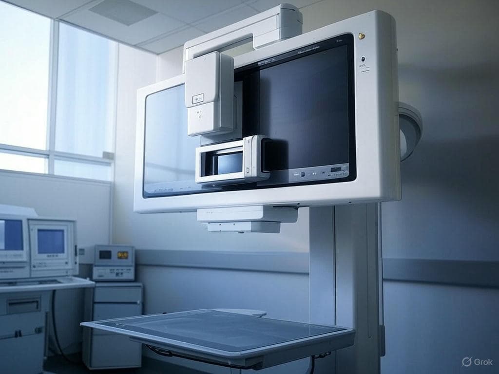 Yellow excavator on a construction site