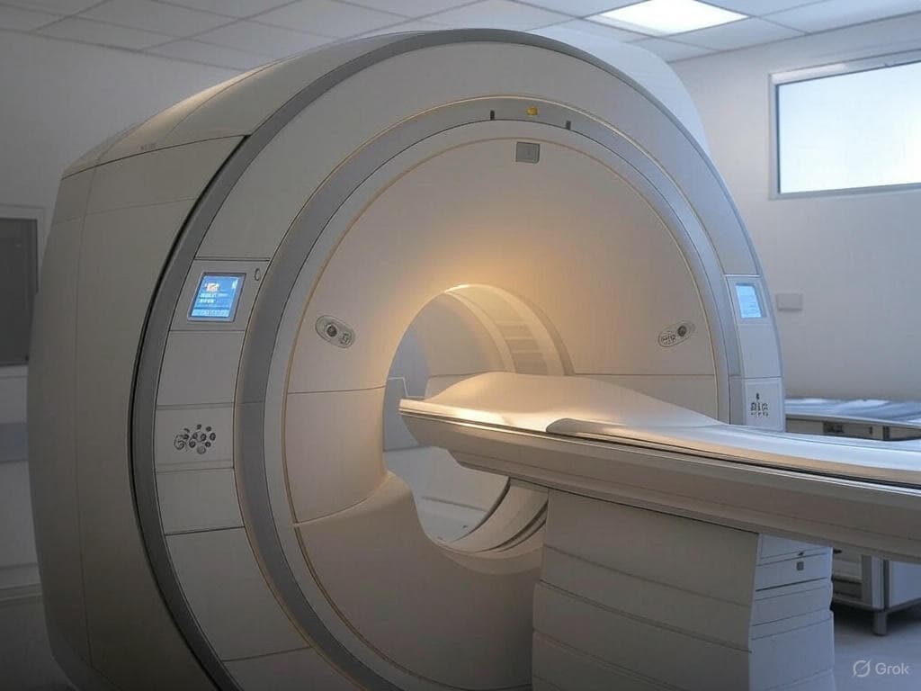 Yellow excavator on a construction site