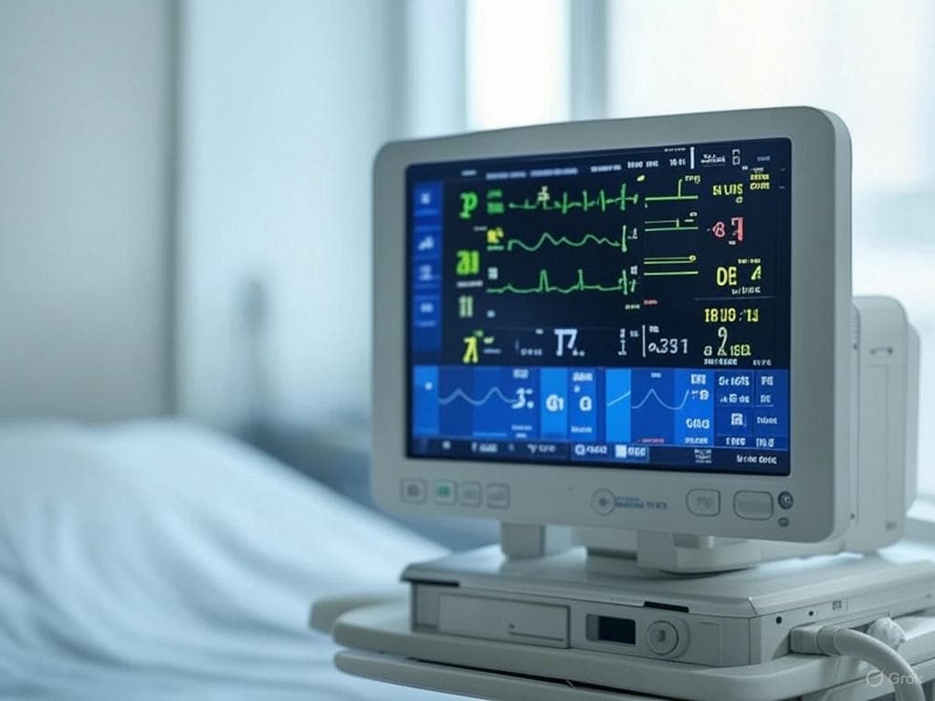 Yellow excavator on a construction site